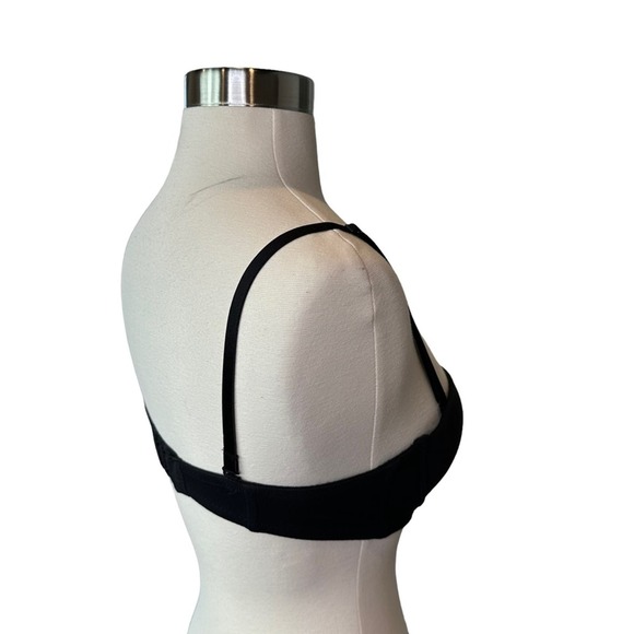 Victorias Secret Convertible Strapless Bra Womens Padded Push Up Wired Black 34B - Picture 5 of 11